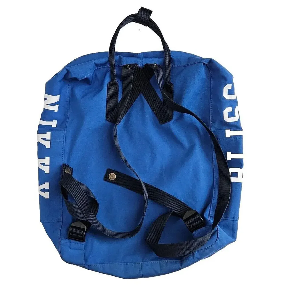 Fjallraven Kanken Canvas Travel‎ Bag School Backpack Shoulder Blue Sweden 23510